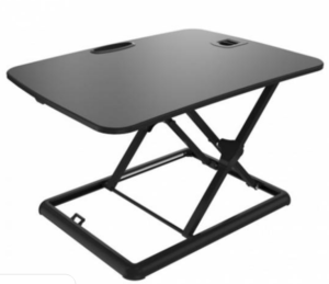 ultra slim sit stand desk converter
