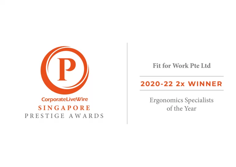 Fit for Work won Singapore Prestige Awards